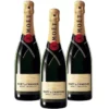 Lot de 3 Champagnes Moët & Chandon Imperial Brut - 75 cl