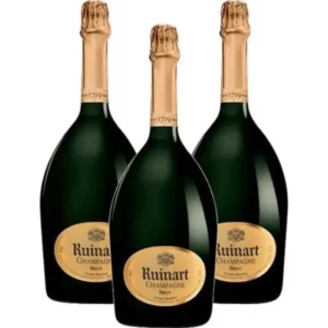 Lot de 3 Champagnes Ruinart R de Ruinart Brut - 75 cl