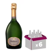 Lot de 6 Champagnes Ruinart R de Ruinart Brut – 75 cl