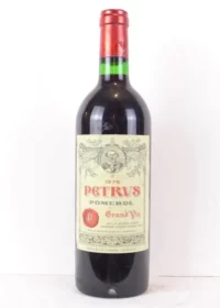 vin rouge - pomerol petrus (b1) rouge 1976 - bordeaux