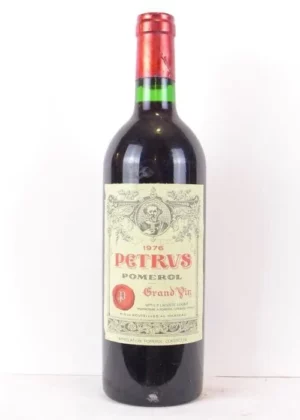 vin rouge - pomerol petrus (b1) rouge 1976 - bordeaux